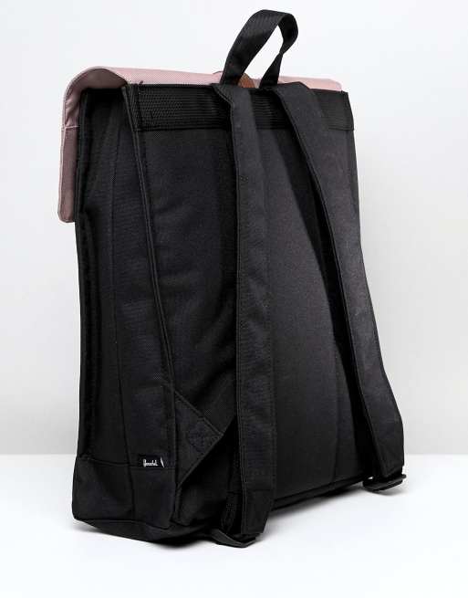 Herschel Supply Co – Exklusiver City-Rucksack in Asch-Rosa und Schwarz, 2 von 4