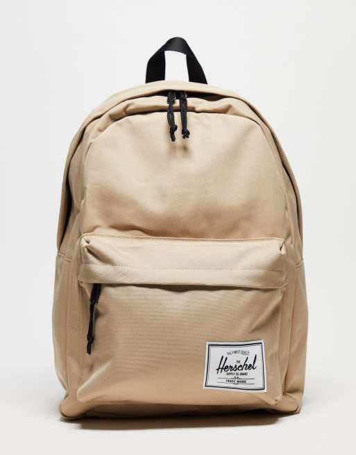 Herschel Supply Co Exklusiver, klassischer Rucksack in Stein ASOS