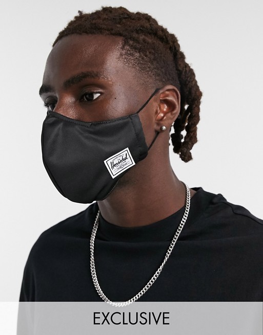 Herschel Supply Co face covering in black