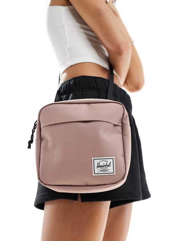 Herschel Supply Co - festival classic crossbody bag in ash rose - pink