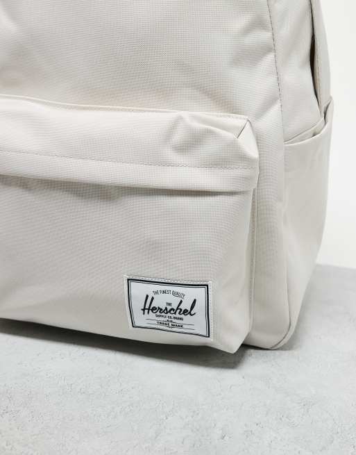 Herschel Supply Co - Grand sac à dos classique avec empiècement intérieur pour ordinateur portable - Crème, 4 de 4