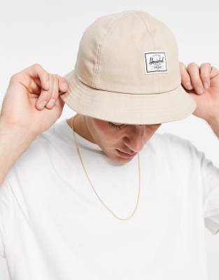 Herschel Supply Co Henderson bucket hat in light taupe - ASOS Price Checker