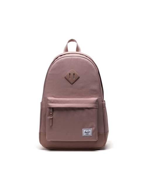 Herschel Supply Co Herschel heritage backpack in light pink ASOS