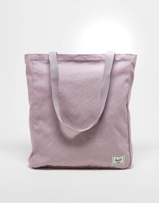 Herschel Supply Co - Inga - Borsa shopping in cotone lilla