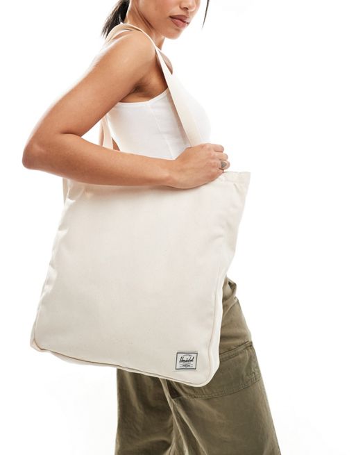 Herschel Supply Co inga tote in natural cotton