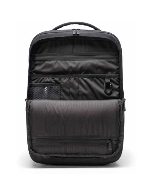 Herschel Supply Co Kaslo travel backpack tech in black, 2 of 3