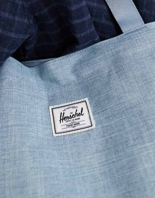 Herschel Supply Co - Klassieke tote tas in lichtblauw, 3 van 4