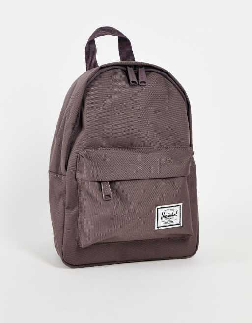 Herschel Supply Co. Klassischer Mini Rucksack in dunklem Malve ASOS