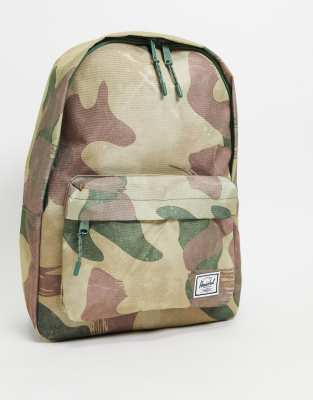 Herschel Supply Co Klassischer Rucksack Mit Military Muster Asos