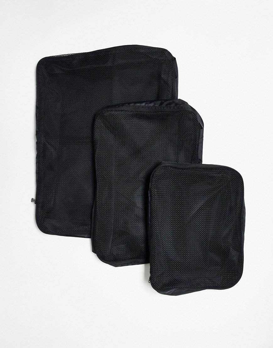 Herschel Supply Co kyoto packing cubes in black