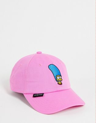 Herschel Supply Co Marge Simpson baseball cap in pink - ASOS Price Checker