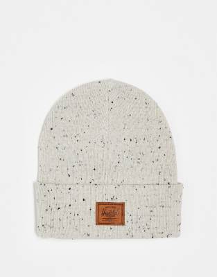 Herschel Supply Co Herschel Supply Co marled beanie in beige-Neutral