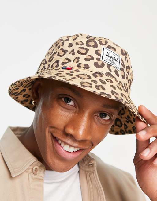 Herschel Supply Co Norman bucket hat in leopard print