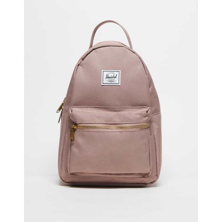 Herschel Supply Co Nova mini backpack in ash rose ASOS
