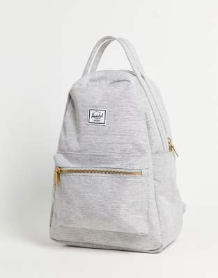 Herschel Supply Co Herschel Supply Co. Nova Small backpack in light grey