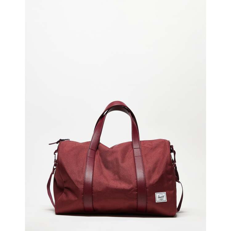 Herschel Supply Co Novel Gesteppte Beuteltasche in Burgunderrot