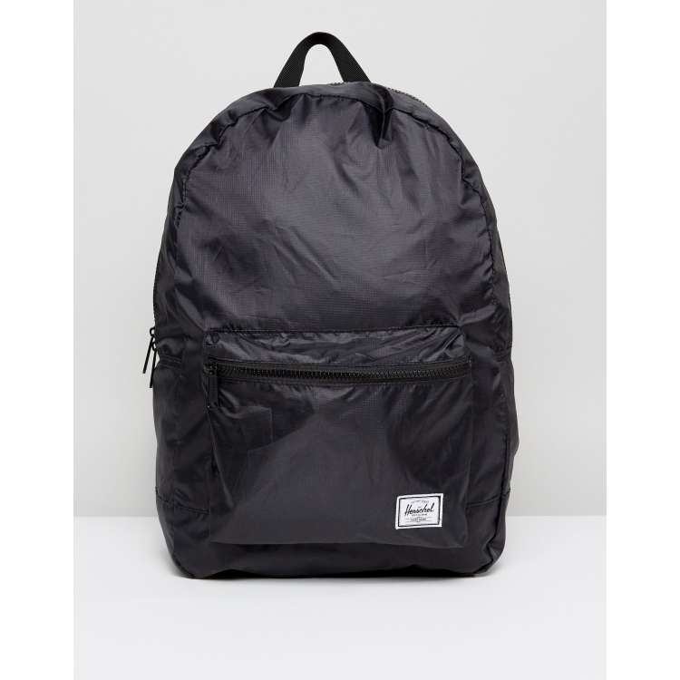 Herschel packable daypack black sale