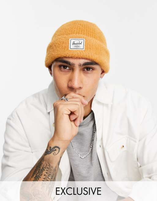 Herschel Supply Co - Polson - Beanie in camel, exclusief bij ASOS