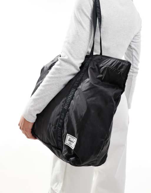 Herschel Supply Co – Portland – Czarna torba typu tote, 3 z 4