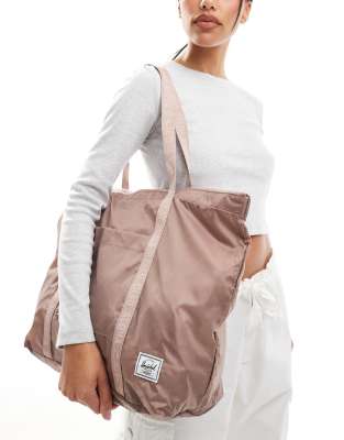 Herschel Supply Co. - Portland - Verstaubare Tragetasche in Asch-Rosé-Rosa