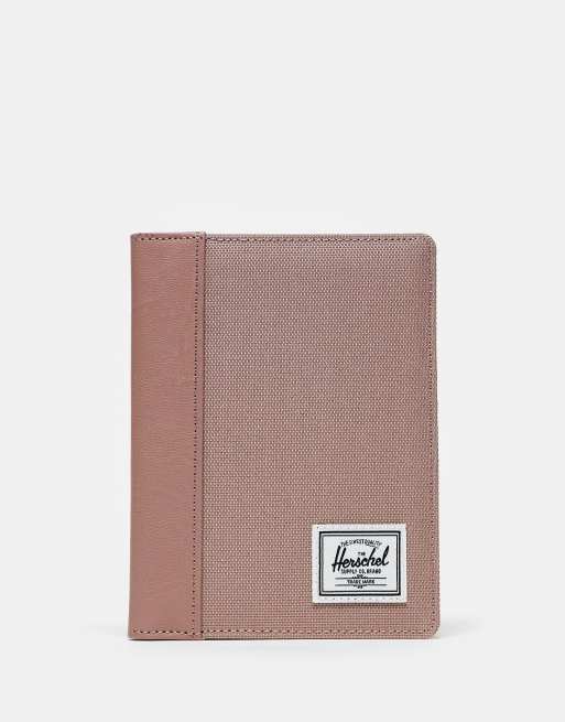 Herschel Supply Co - Raynor - Porta passaporto color rosa cenere