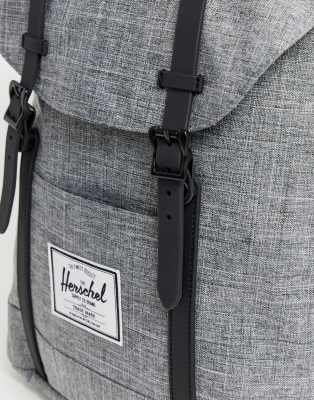 herschel supply co retreat backpack in crosshatch 19.5 l