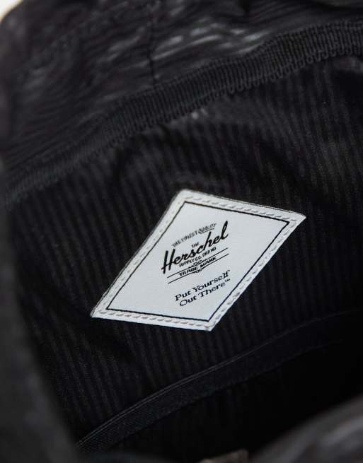 Herschel Supply Co – Retreat – Festival-Schultertasche in Schwarz, 4 von 4