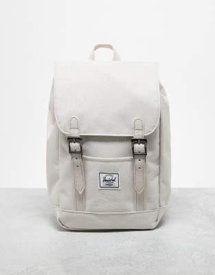 Herschel Supply Co Retreat mini backpack in cream