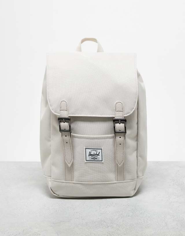 Herschel Supply Co - retreat mini backpack in cream