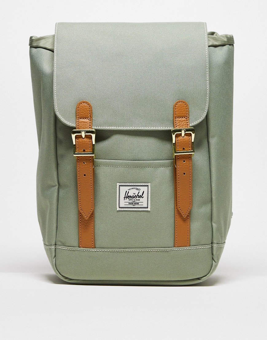 Herschel Supply Co Retreat mini backpack in seagrass green