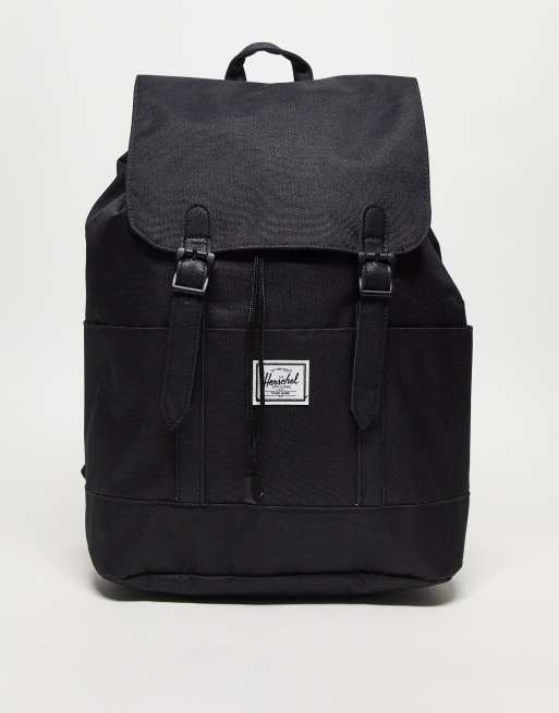 Herschel small 2024 black backpack