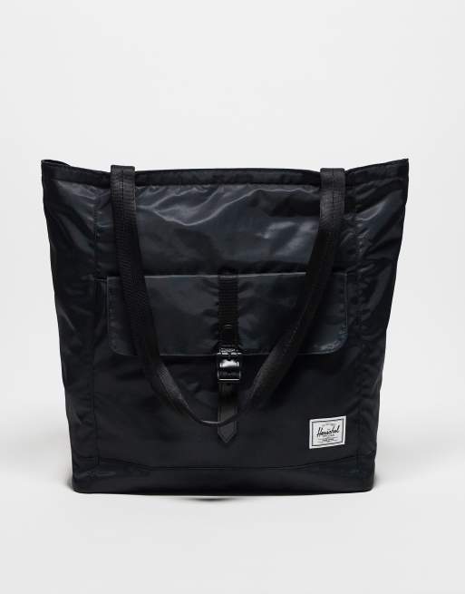 Herschel Supply Co retreat tote in black nylon