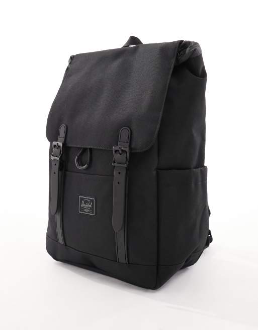 Herschel Supply Co - Retreat - Zaino piccolo nero tono su tono, 2 di 4