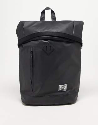 Herschel Supply Co Herschel Supply Co roll top backpack in black