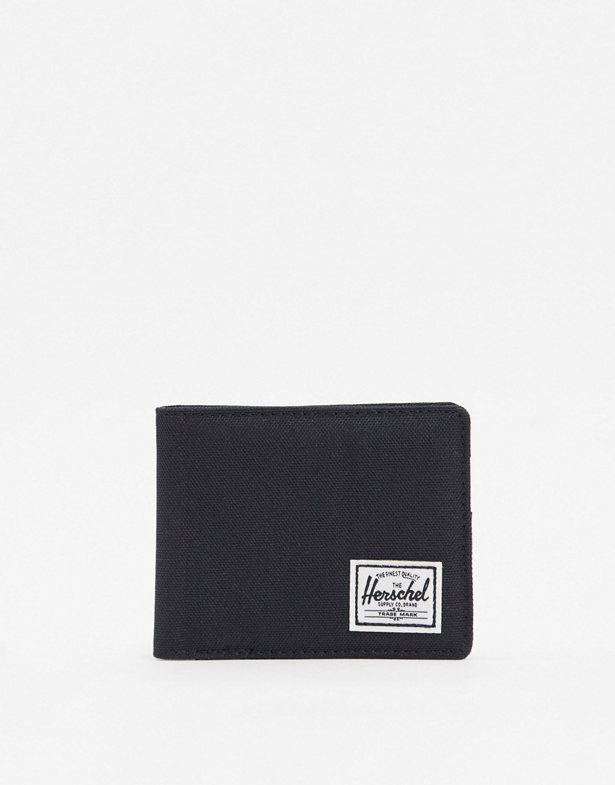 Herschel Supply Co Roy coin RFID wallet in black