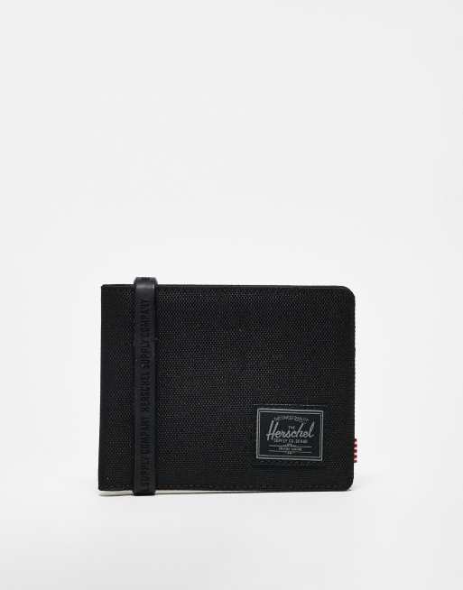 Herschel Supply Co - Roy - Portemonnee in ton-sur-ton zwart