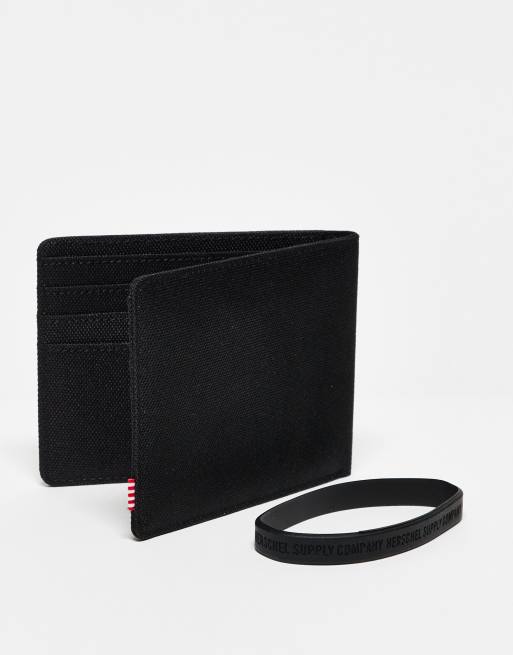 Herschel Supply Co - Roy - Portemonnee in ton-sur-ton zwart, 3 van 3