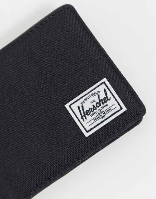 Herschel Supply Co Roy RFID billfold wallet in black, 2 of 4