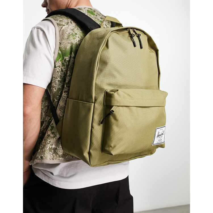 Herschel Supply Co Sac dos classique XL Kaki ASOS