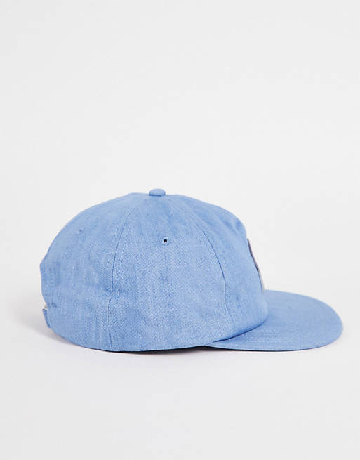  Caps & Hats/Herschel Supply Co Scout cap in light wash denim 