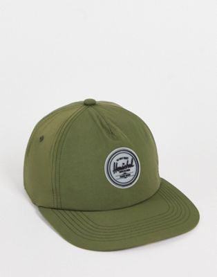 Herschel Supply Co Scout nylon cap in ivy green