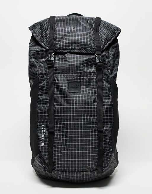 Herschel Supply Co - Sort ultralet rygsæk
