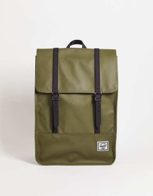 Herschel Supply Co Survey II Sac dos imperm able Vert lierre