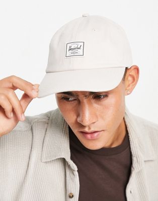 Herschel Supply Co. Sylas baseball cap in off white