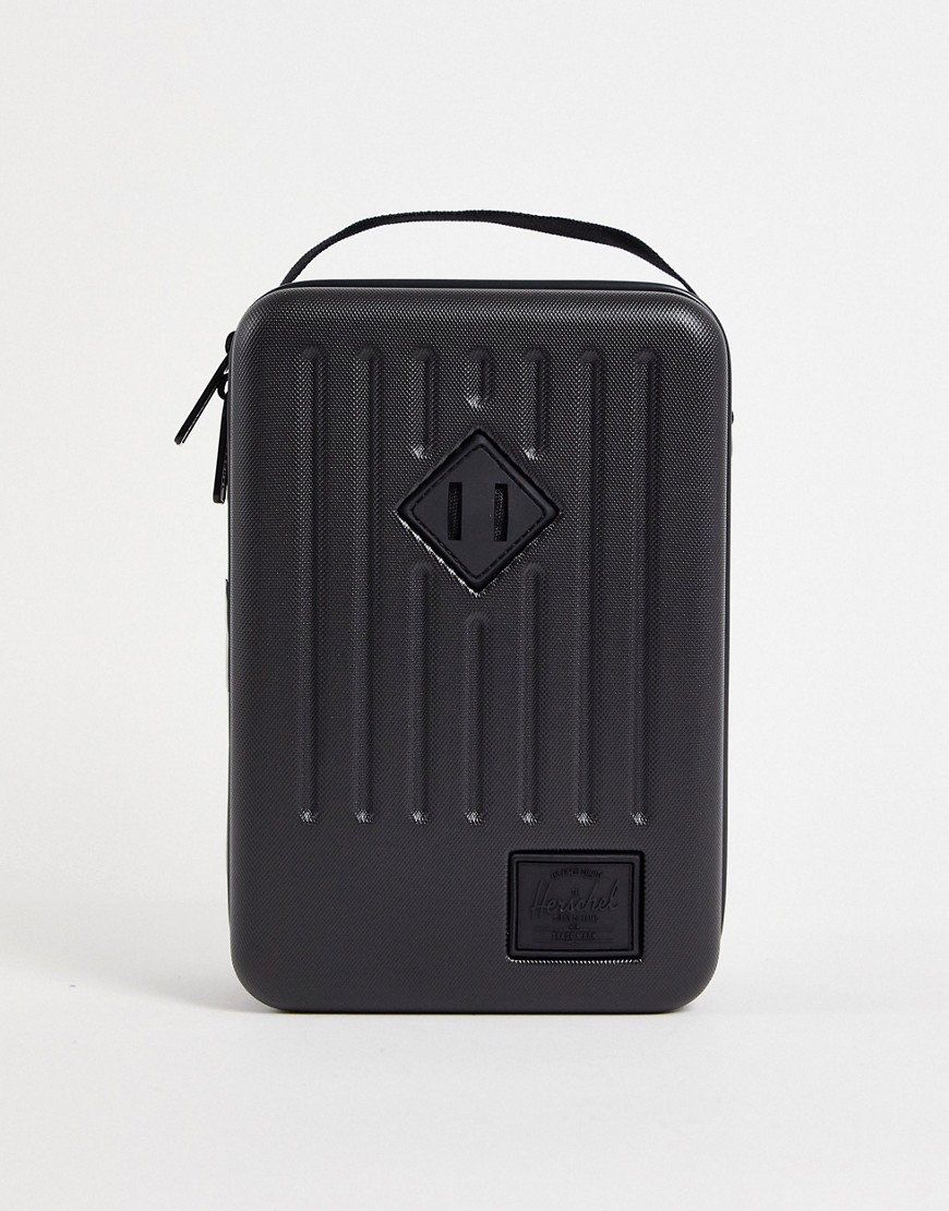 Herschel Supply Co. Trade hard case mini flight bag in black