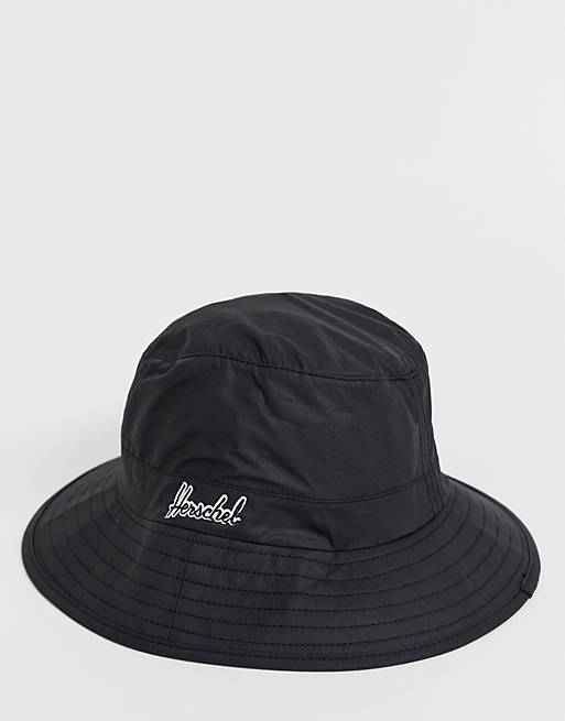Herschel Supply Co Voyage Creek bucket hat in black
