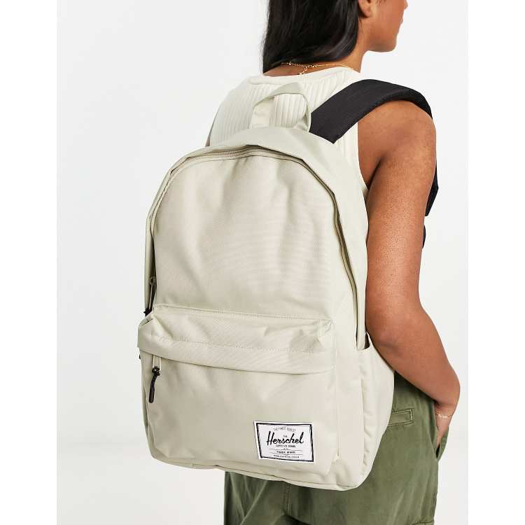 Herschel 2025 cream backpack