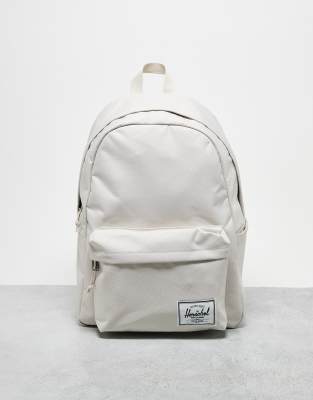 Herschel Supply Co - XL - Klassischer Rucksack in Cremeweiß mit Laptopfach