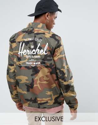 herschel camo jacket