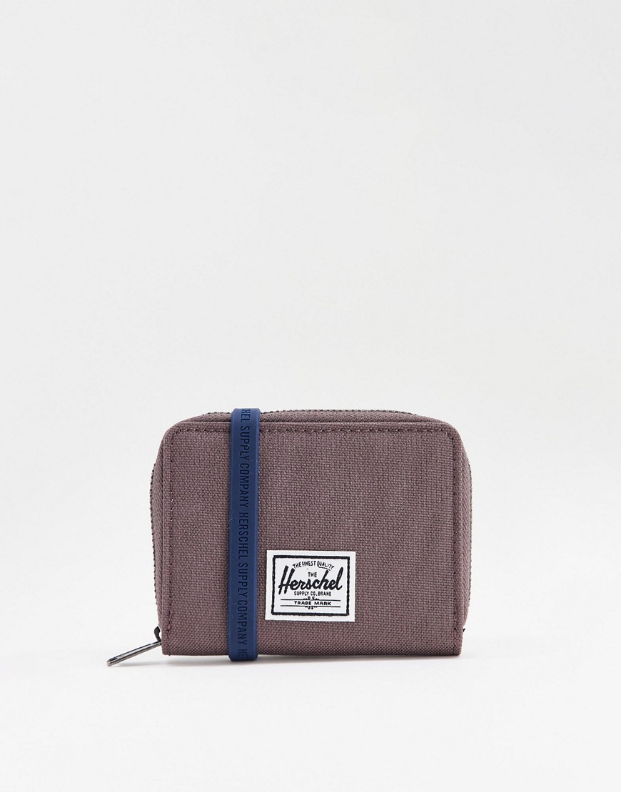 Herschel zip around purse in brown-Multi